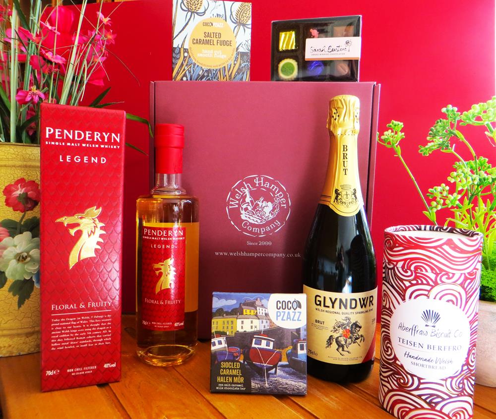 Welsh Whisky & Sparkling Wine Gift Hamper